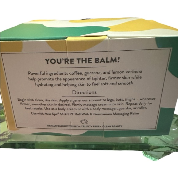 Miss spa Sculp I’M THE BALM Furming Smoothing Body Cream 8.5oz NIB - Picture 7 of 7